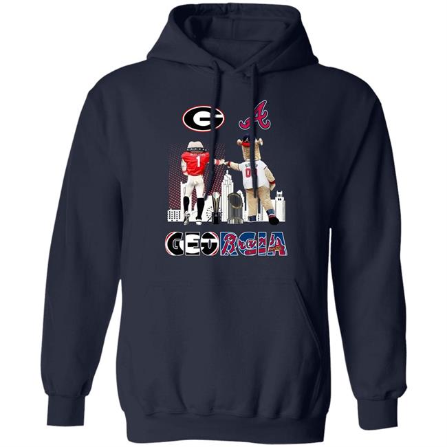 Atlanta Braves And Georgia Bulldogs Celebrate Georgia Football National Championship Win Shirt Atlanta Braves And Georgia Bulldogs Celebrate Georgia Football National Championship Win Shirt