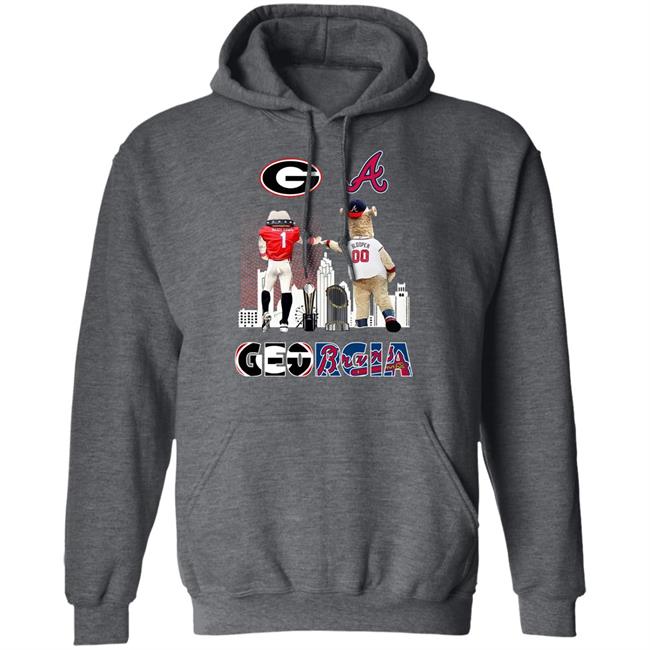 Atlanta Braves And Georgia Bulldogs Celebrate Georgia Football National Championship Win Shirt Atlanta Braves And Georgia Bulldogs Celebrate Georgia Football National Championship Win Shirt