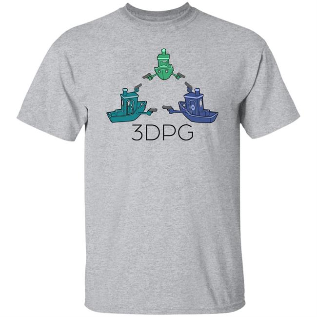 Benchy Standoff Shirt 3D Print General Merch Benchy Standoff Shirt 3D Print General Merch