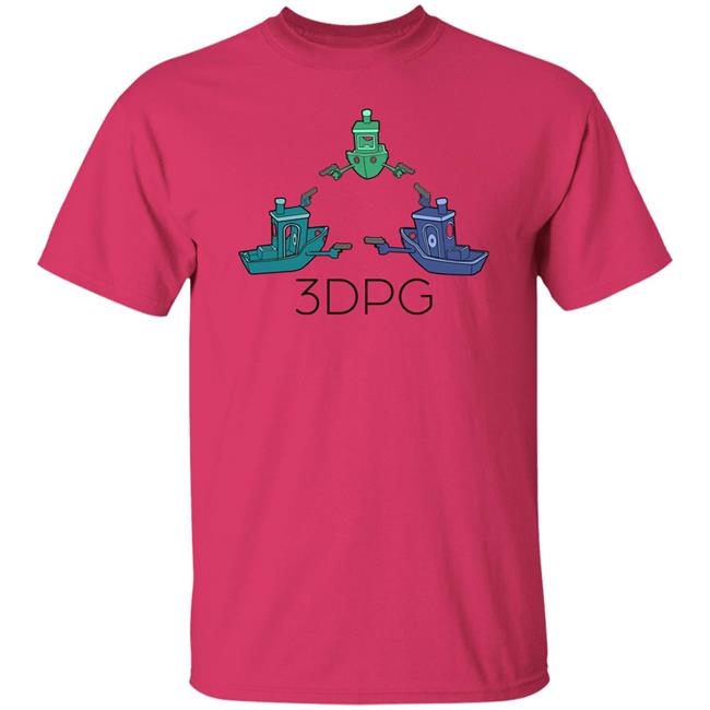 Benchy Standoff Shirt 3D Print General Merch Benchy Standoff Shirt 3D Print General Merch