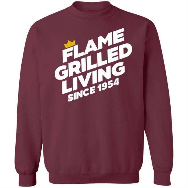 Flame Grilled Living Since 1954 Shirt Ramseyboltin Flame Grilled Living Since 1954 Shirt Ramseyboltin