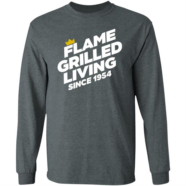 Flame Grilled Living Since 1954 Shirt Ramseyboltin Flame Grilled Living Since 1954 Shirt Ramseyboltin