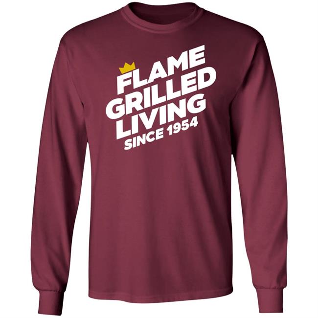 Flame Grilled Living Since 1954 Shirt Ramseyboltin Flame Grilled Living Since 1954 Shirt Ramseyboltin