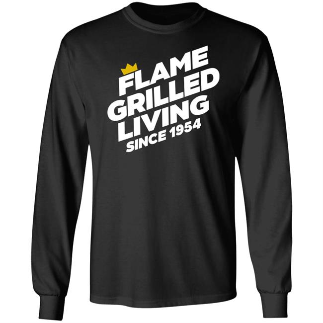 Flame Grilled Living Since 1954 Shirt Ramseyboltin Flame Grilled Living Since 1954 Shirt Ramseyboltin