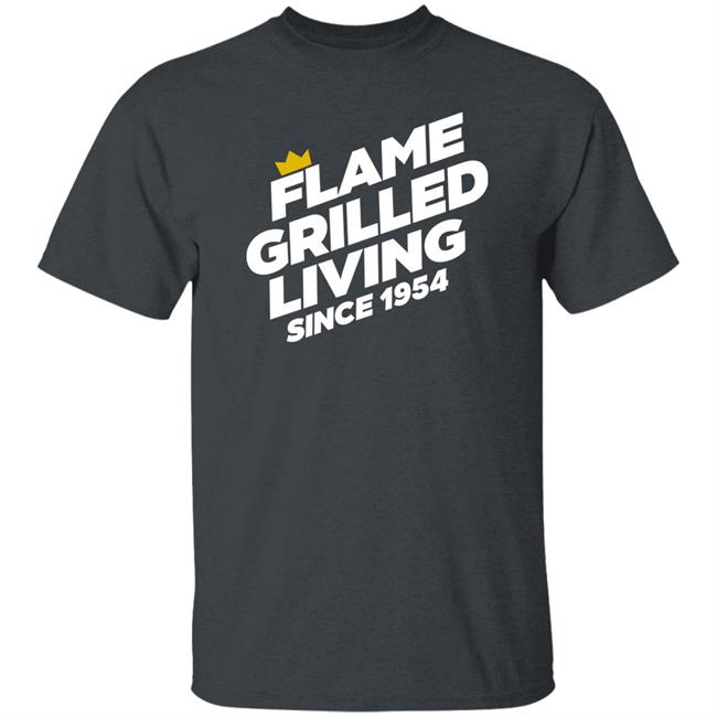 Flame Grilled Living Since 1954 Shirt Ramseyboltin Flame Grilled Living Since 1954 Shirt Ramseyboltin