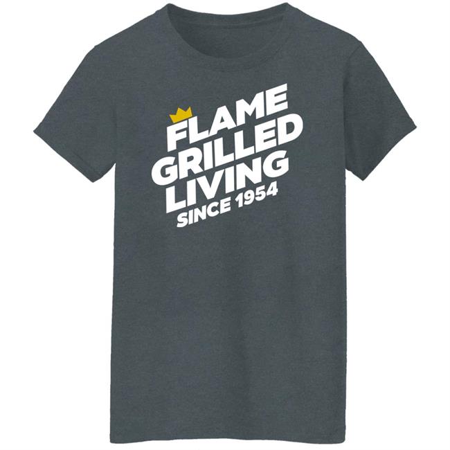 Flame Grilled Living Since 1954 Shirt Ramseyboltin Flame Grilled Living Since 1954 Shirt Ramseyboltin