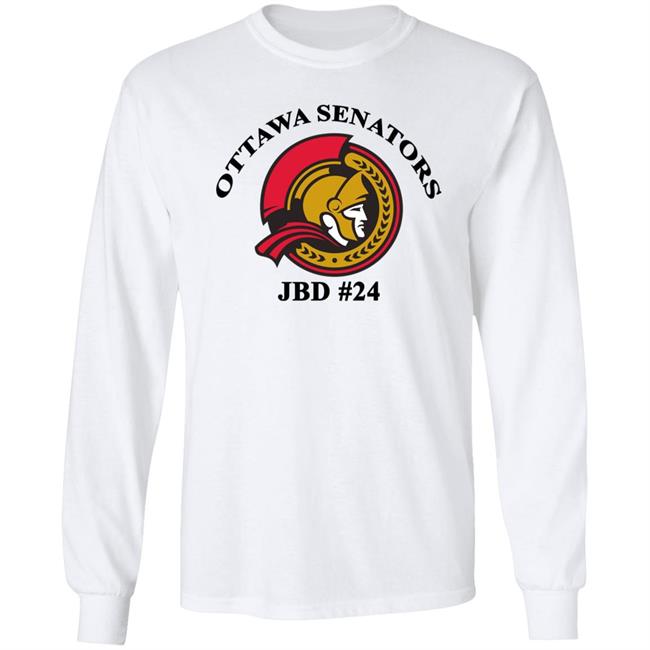 Ottawa Senators Jbd #24 Shirt Lalime's Martian Ottawa Senators Jbd #24 Shirt Lalime's Martian
