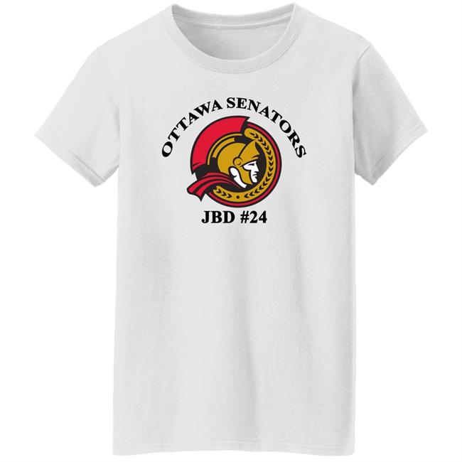 Ottawa Senators Jbd #24 Shirt Lalime's Martian Ottawa Senators Jbd #24 Shirt Lalime's Martian