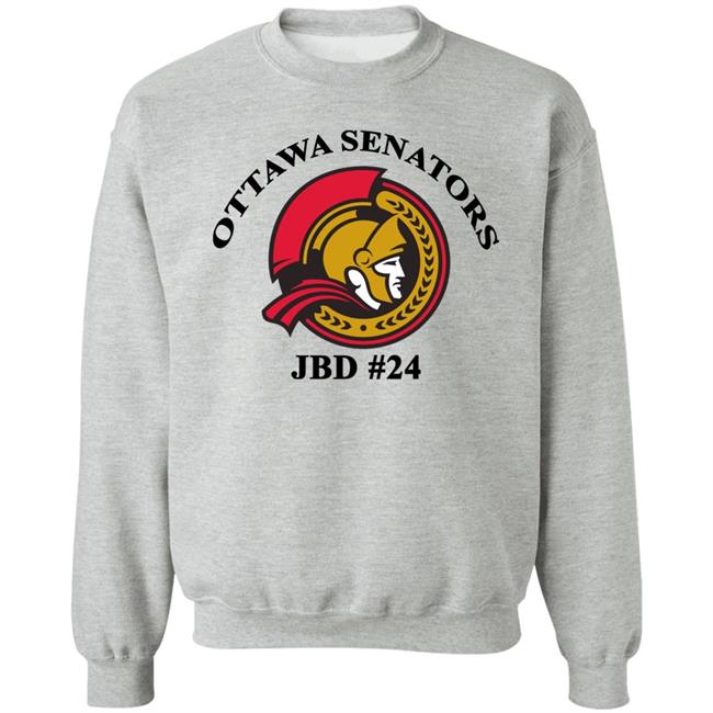 Ottawa Senators Jbd #24 Shirt Lalime's Martian Ottawa Senators Jbd #24 Shirt Lalime's Martian