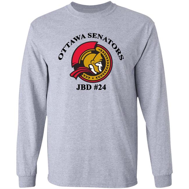 Ottawa Senators Jbd #24 Shirt Lalime's Martian Ottawa Senators Jbd #24 Shirt Lalime's Martian