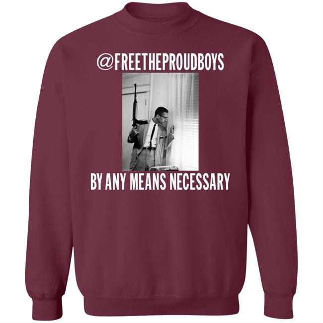 @Freetheproudboys By Any Means Necessary Shirt Enrique Tarrio @Freetheproudboys By Any Means Necessary Shirt Enrique Tarrio