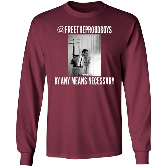 @Freetheproudboys By Any Means Necessary Shirt Enrique Tarrio @Freetheproudboys By Any Means Necessary Shirt Enrique Tarrio