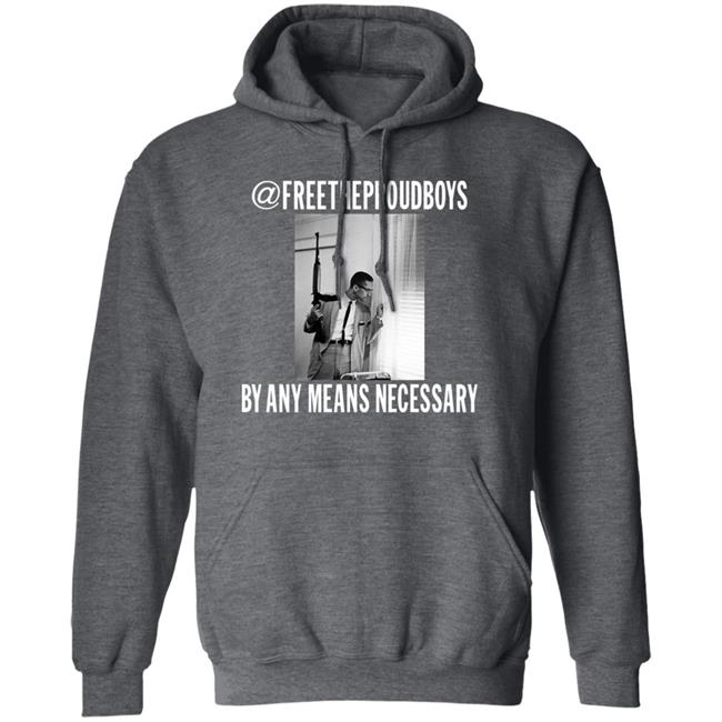 @Freetheproudboys By Any Means Necessary Shirt Enrique Tarrio @Freetheproudboys By Any Means Necessary Shirt Enrique Tarrio