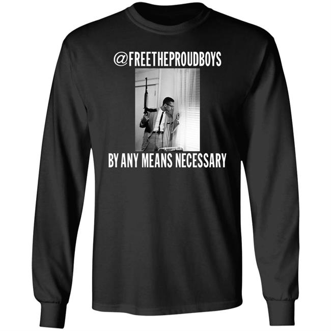 @Freetheproudboys By Any Means Necessary Shirt Enrique Tarrio @Freetheproudboys By Any Means Necessary Shirt Enrique Tarrio