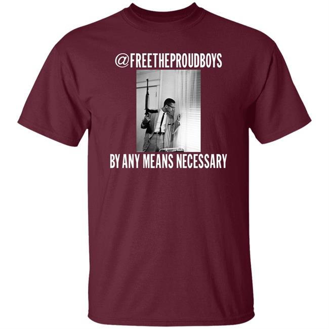 @Freetheproudboys By Any Means Necessary Shirt Enrique Tarrio @Freetheproudboys By Any Means Necessary Shirt Enrique Tarrio