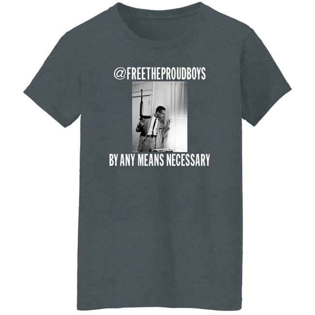 @Freetheproudboys By Any Means Necessary Shirt Enrique Tarrio @Freetheproudboys By Any Means Necessary Shirt Enrique Tarrio