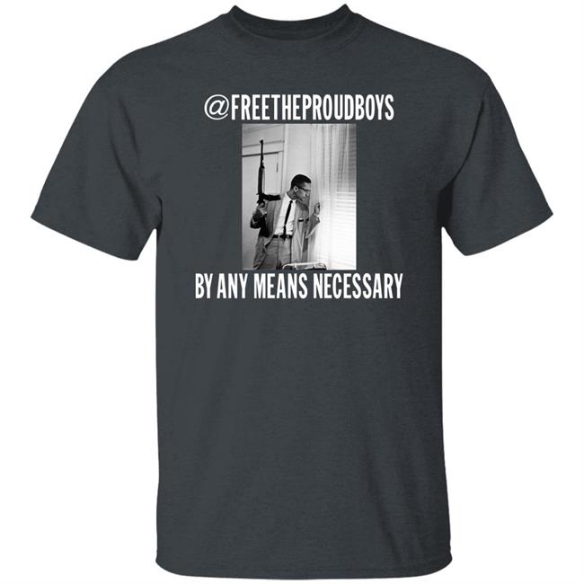 @Freetheproudboys By Any Means Necessary Shirt Enrique Tarrio @Freetheproudboys By Any Means Necessary Shirt Enrique Tarrio
