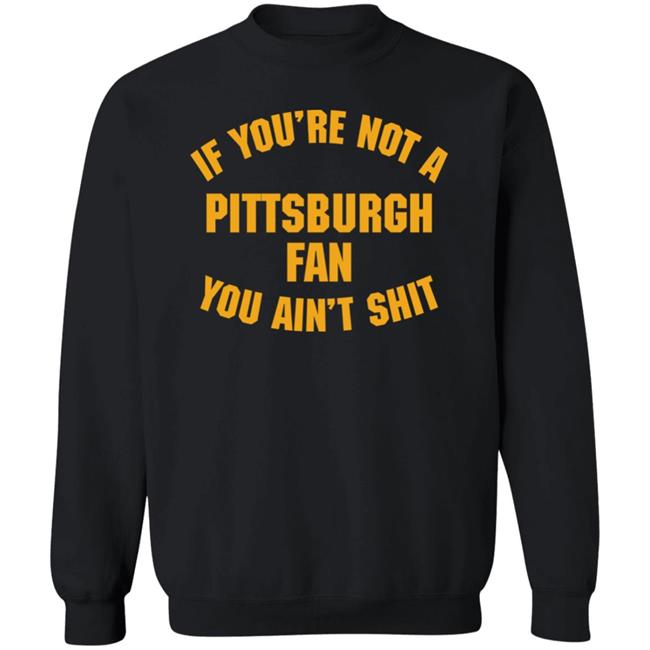 Stillergang If You're Not A Pittsburgh Fan You Ain't Shit Shirt Steelers Fan Stillergang If You're Not A Pittsburgh Fan You Ain't Shit Shirt Steelers Fan