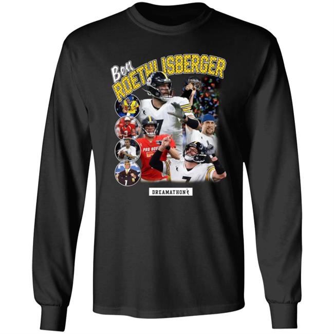 Joe Haden Wearing Ben Roethlisberger Dreamathon Shirt Dreamathon Merch Joe Haden Wearing Ben Roethlisberger Dreamathon Shirt Dreamathon Merch