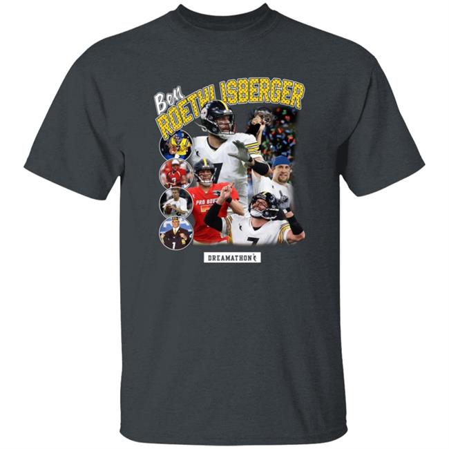 Joe Haden Wearing Ben Roethlisberger Dreamathon Shirt Dreamathon Merch Joe Haden Wearing Ben Roethlisberger Dreamathon Shirt Dreamathon Merch