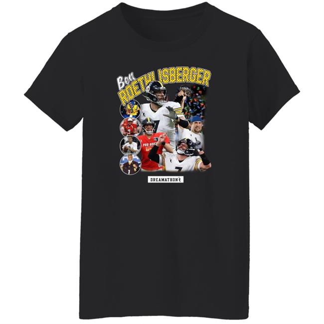 Joe Haden Wearing Ben Roethlisberger Dreamathon Shirt Dreamathon Merch Joe Haden Wearing Ben Roethlisberger Dreamathon Shirt Dreamathon Merch