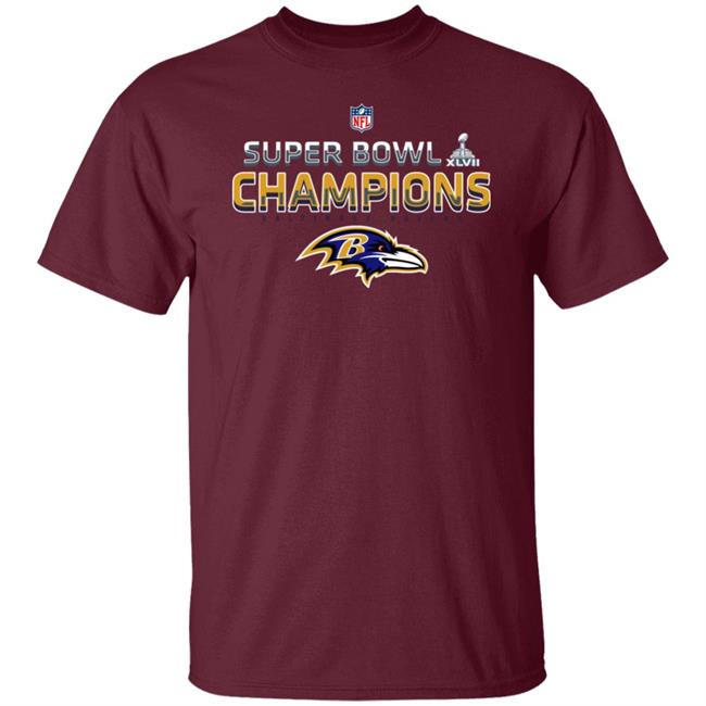 Baltimore Ravens Super Bowl XLVII Champions Shirt Baltimore Ravens Super Bowl XLVII Champions Shirt