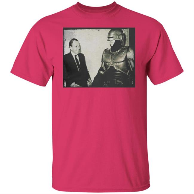 Robocop Meets Nixon Tee Shirt Hoodie Sweatshirt Robocop Meets Nixon Tee Shirt Hoodie Sweatshirt