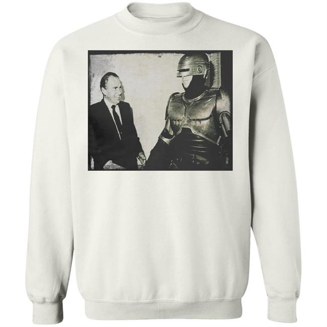 Robocop Meets Nixon Tee Shirt Hoodie Sweatshirt Robocop Meets Nixon Tee Shirt Hoodie Sweatshirt