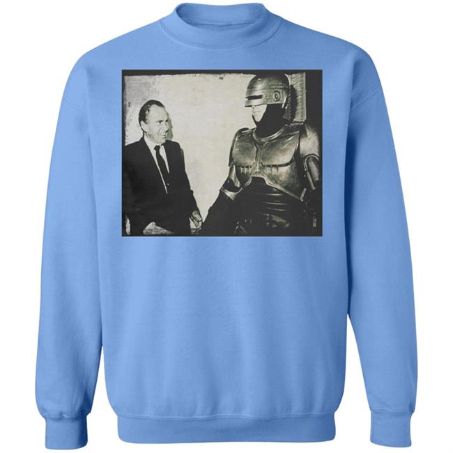 Robocop Meets Nixon Tee Shirt Hoodie Sweatshirt Robocop Meets Nixon Tee Shirt Hoodie Sweatshirt