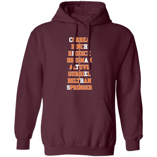 Correa Hinch Reddick Bregman Altuve Gurriel Beltran Springer Shirt Julio Urías Correa Hinch Reddick Bregman Altuve Gurriel Beltran Springer Shirt Julio Urías