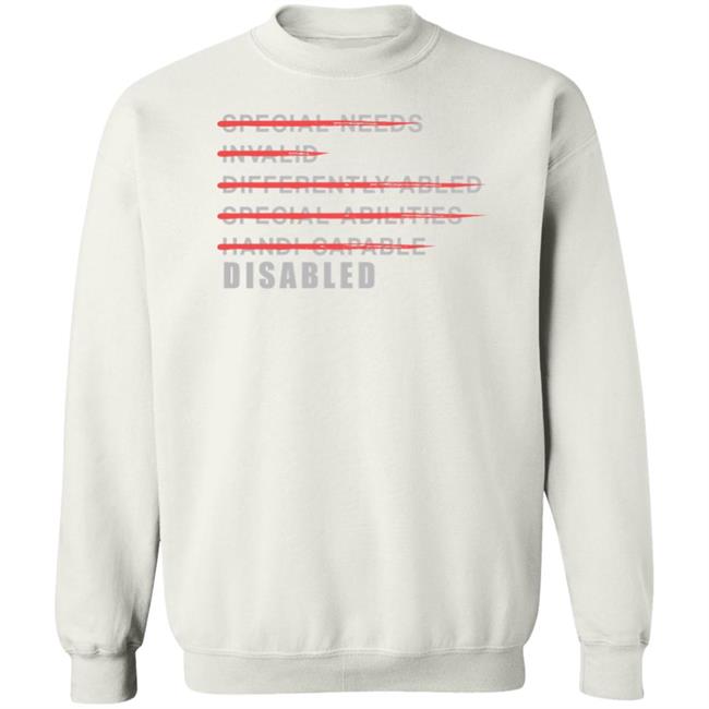 Disabled Is Not A Dirty Word Shirt Johnniejae Merch Special Needs Invalid Differently Abled Special Abilities Shirt Disabled Is Not A Dirty Word Shirt Johnniejae Merch Special Needs Invalid Differently Abled Special Abilities Shirt