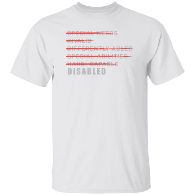 Disabled Is Not A Dirty Word Shirt Johnniejae Merch Special Needs Invalid Differently Abled Special Abilities Shirt Disabled Is Not A Dirty Word Shirt Johnniejae Merch Special Needs Invalid Differently Abled Special Abilities Shirt