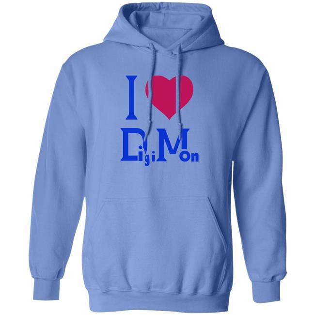 I Love Digimon Shirt Mizabitha I Love Digimon Shirt Mizabitha