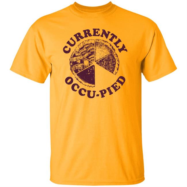Crazydogtshirts Currently Occu-Pied Shirt Liam O'Brien Crazydogtshirts Currently Occu-Pied Shirt Liam O'Brien