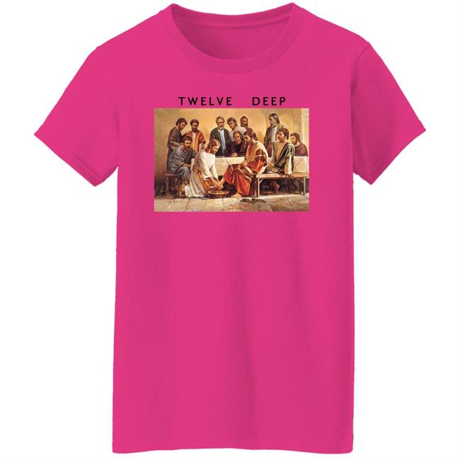 Twelve Deep Jesus Washing The Feet Of The Apostles Shirt Jesus Washing The Apostles’ Feet Twelve Deep Shirt Twelve Deep Jesus Washing The Feet Of The Apostles Shirt Jesus Washing The Apostles’ Feet Twelve Deep Shirt