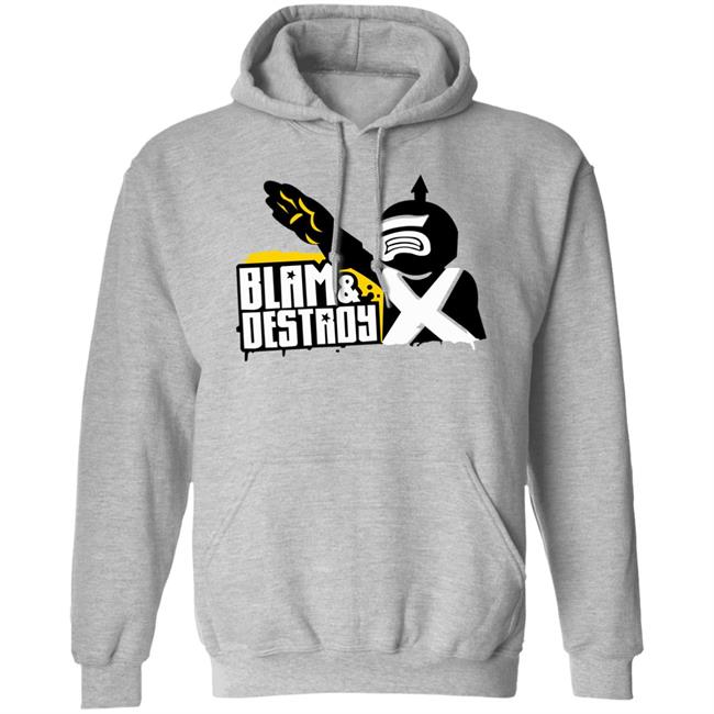 Blam And Destroy Shirt Squid Face Blam And Destroy Shirt Squid Face