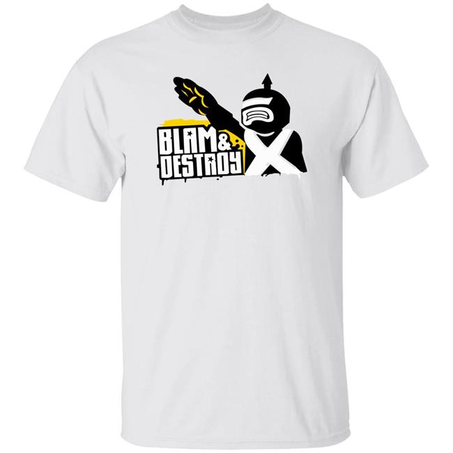 Blam And Destroy Shirt Squid Face Blam And Destroy Shirt Squid Face