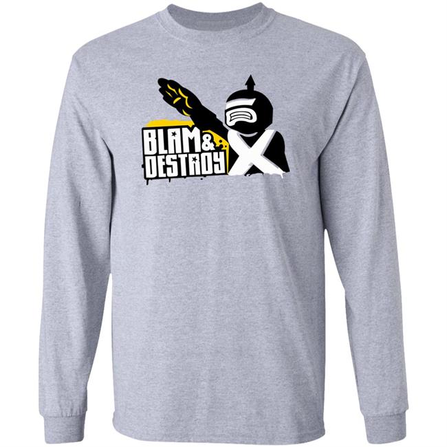 Blam And Destroy Shirt Squid Face Blam And Destroy Shirt Squid Face