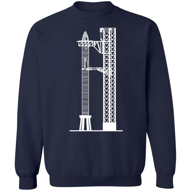 Brendan Lewis Starbase Orbital Launch Tower W Starship Shirt Hoodie Sweatshirt Brendan Lewis Starbase Orbital Launch Tower W Starship Shirt Hoodie Sweatshirt