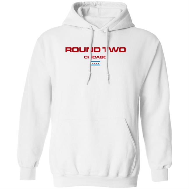Round Chicago Hoodie Chicago Bulls