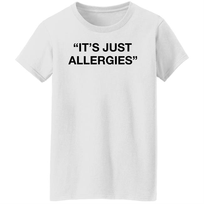 It's Just Allergies Hoodie Cassi Mitchell It's Just Allergies Hoodie Cassi Mitchell