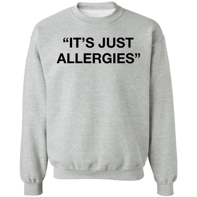 It's Just Allergies Hoodie Cassi Mitchell It's Just Allergies Hoodie Cassi Mitchell