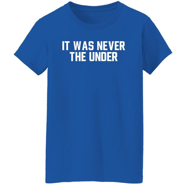 Jersey Jerry It Was Never The Under Shirt Barstoolsports Merch Jersey Jerry It Was Never The Under Shirt Barstoolsports Merch