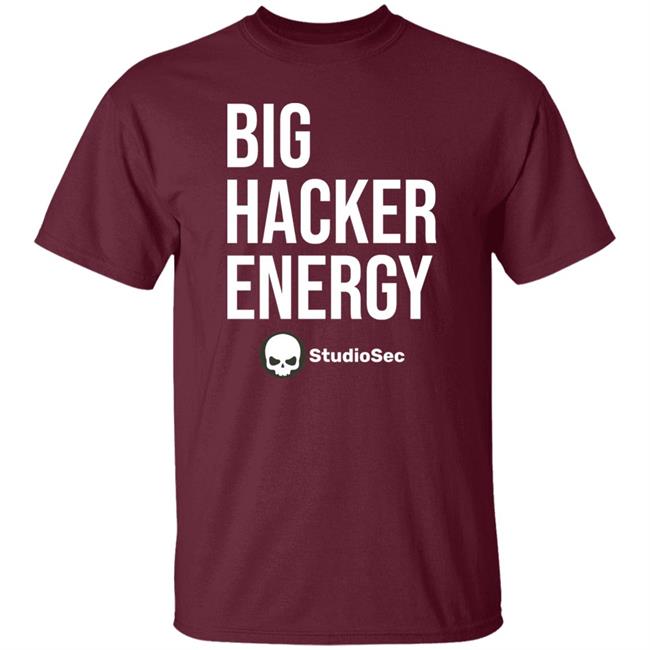 Studio Sec Big Hacker Energy Studiosec Shirt Davin Jackson Big Hacker Energy Studiosec Shirt Studio Sec Big Hacker Energy Studiosec Shirt Davin Jackson Big Hacker Energy Studiosec Shirt