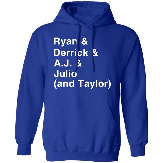 Ryan & Derrick & A.j & Julio And Taylor Shirt Iamzapgirl Ryan & Derrick & A.j & Julio And Taylor Shirt Iamzapgirl