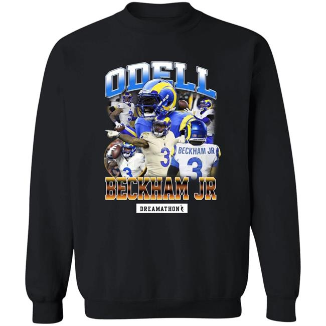 Bruce Thompson Odell Beckham Jr Shirt Dreamathon Merch Bruce Thompson Odell Beckham Jr Shirt Dreamathon Merch