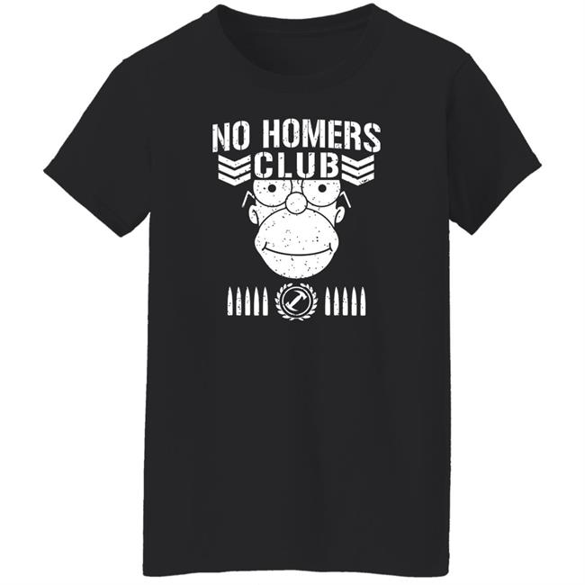 Simpsonswwe No Homers Club Shirt Simpsonswwe No Homers Club Shirt