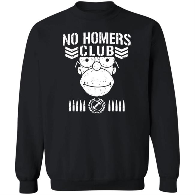 Simpsonswwe No Homers Club Shirt Simpsonswwe No Homers Club Shirt
