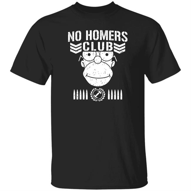 Simpsonswwe No Homers Club Shirt