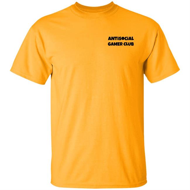 Antisocial Gamer Club Logo Shirt Antisocial Gamer Club Merch Antisocial Gamer Club Logo Shirt Antisocial Gamer Club Merch